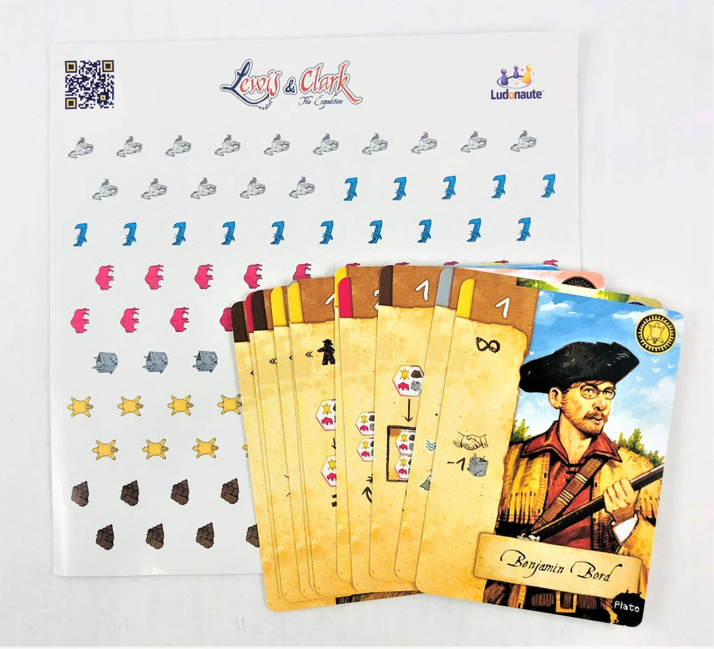 Lewis & Clark: Promo Card And Sticker Pack 1 Lewis & Clark: Promo Card And Sticker Pack