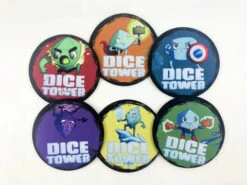 The Dice Tower - Set Of 6 Superhedron Coasters