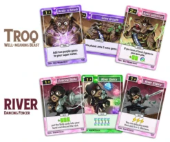 Puzzle Strike 2: Troq And River KS Exclusive Characters