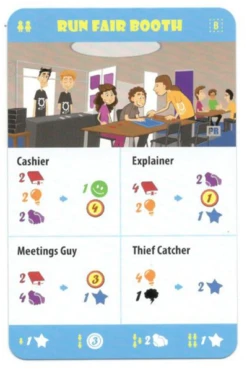 Pursuit Of Happiness: Run Fair Booth Promo Card