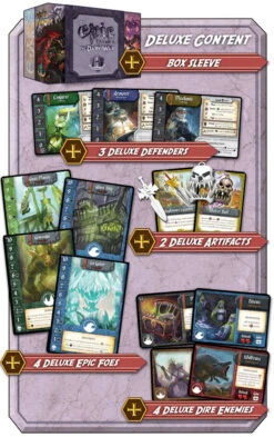 Tiny Epic Defenders The Dark War: Kickstarter Deluxe Promo Pack