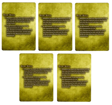 Tainted Grail: Item Sets Promo Cards 2 Tainted Grail: Item Sets Promo Cards - Image 2