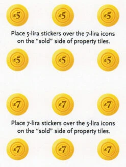 Tuscany: Expand The World Of Viticulture - Replacement Stickers