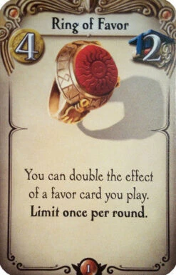 Alchemists: Ring Of Favor Promo Card