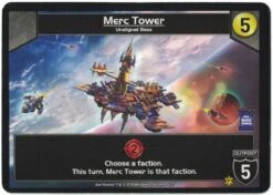 Star Realms: Merc Tower Promo Card