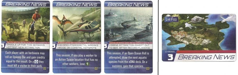 DinoGenics: Breaking News Promo Cards 1 DinoGenics: Breaking News Promo Cards